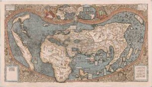 Vniversalis Cosmographia Secvndvm Ptholomæi Traditionem Et Americi Vespucii Aliorvmqve Lvstrationes
