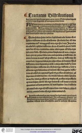 Secundum predicta queritur de hoc sophismate omnis homo est et quodlibet differens ab illo est non homo...