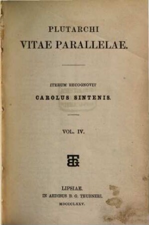 Plutarchi vitae parallelae. 4