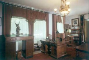 Marburg. Ehemalige Behringwerke, Verwaltungsgebäude. Blick in das Arbeitszimmer Behrings