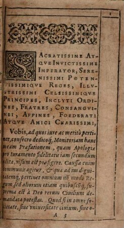 Epistola monitoria ad ... Caesarem Rudolphum II.