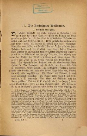 Höfische Epik, 3. Nachahmer Wolframs und Gotfrids. Kleinere Epen und Chroniken