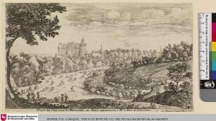 Veue du Chasteau de Durestalle en Anjou
