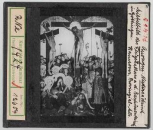 Göttingen, Altar der Barfüsserkirche: Mitteltafel, Kreuzigung. Hannover, Landesmuseum