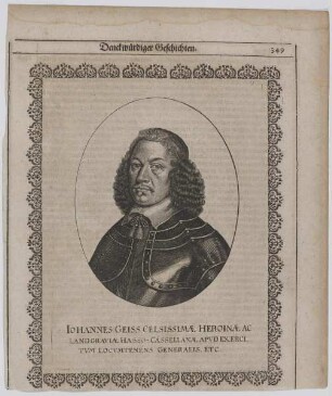 Bildnis des Iohannes Geiss