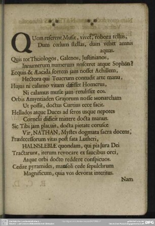 Gratulationsgedicht