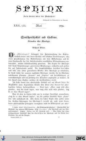Heft 5 Mai 1896
