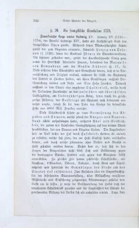 §. 20. Die französische Revolution 1789