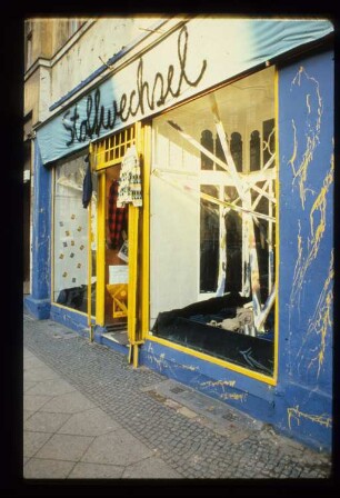 Diapositiv: Oranienstraße, 1983