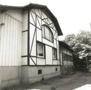 Cossebaude, Parkweg 15. Parkschänke (ehemaliger Gasthof mit Saal) (1901/1915)