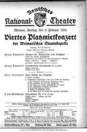 Viertes Platzmietkonzert