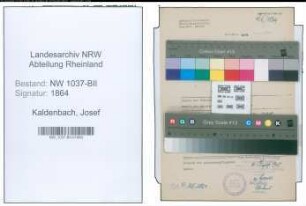 Entnazifizierung Josef Kaldenbach , geb. 02.08.1897 (Beamter)