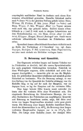 D. Betonung und Quantität