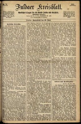 Ausgabe vom Samstag, den 23. Juni 1883.