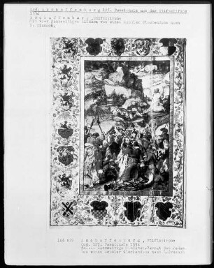 Codex Aschaffenburg 127. Passionale aus der Stiftskirche