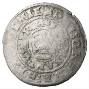 Fundmünze, Prager Groschen, 1526 - 1564