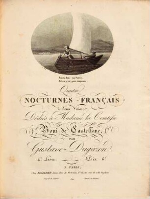 Quatre nocturnes français : à 2 voix