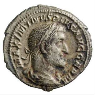 Münze, Denar, 237 n. Chr.
