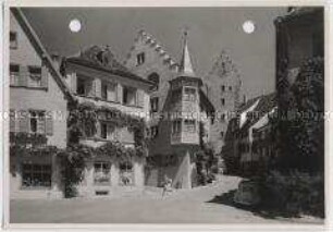 Meersburg, Marktplatz und Obertor