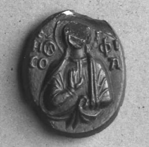 Medaillon mit der Heiligen Sophia