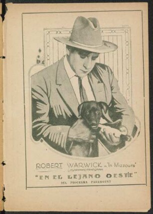 [Fotografía de Robert Warwick]