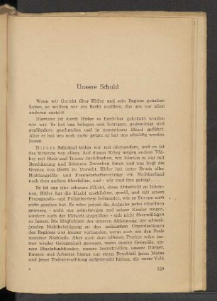 Unsere Schuld