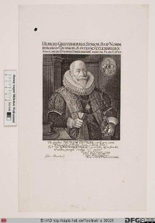 Bildnis Ulrich Grundherr (von Altenthann u. Weyherhaus) (II)