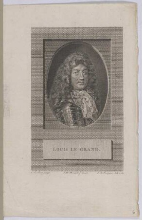 Bildnis des Louis le Grand, König von Frankreich