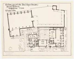 Heilig-Geist-Kirche, Bad Oeynhausen Gemeindehaus: Erdgeschoss 1:200