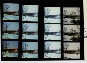 Friedensbrücke, Frankfurt am Main, 1995