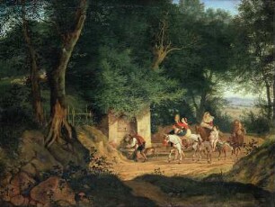 Waldbrunnen bei Ariccia
