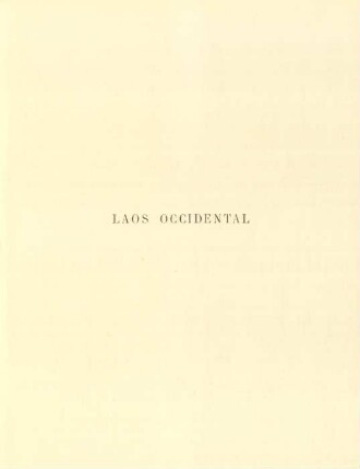 Laos Occidental