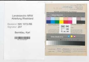 Entnazifizierung Karl Bernklau , geb. 17.05.1894 (Zahnarzt)