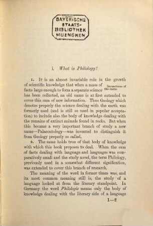A short manual of comparative philology for classical students