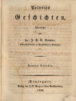 Polybios Geschichten, 9