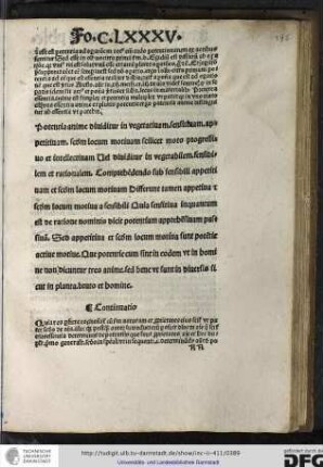 Continuatio: quia res perfecte cognoscitur cum secundum naturam et proprietates eius scitur ut patet...