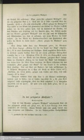 36. In der gesegneten Mahlzeit