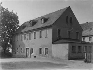 Oppach. Blick auf die Gaststätte "Erntekranz-Baude"