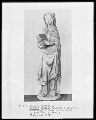 Grabower Altar — linker Flügel, Innenseite: Heilige und Propheten — Heilige Ursula