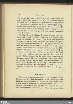 Beleuchtung