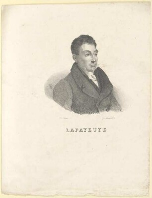 Bildnis des Marie-Joseph-Paul-Roch-Yves-Gilbert du Motier de La Fayette