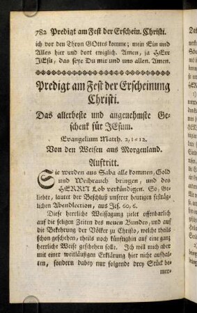 782-789, Evangelium; Auftritt; Eingang; Gebet