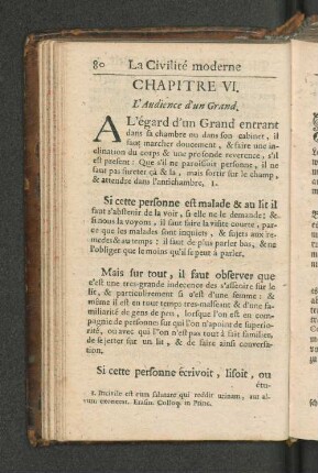 Chapitre VI. Capitel VI.