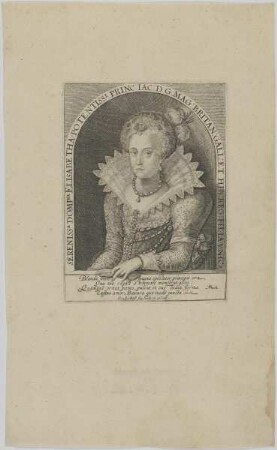 Bildnis der Elisabetha, Kurfürstin von Pfalz