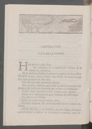Capítulo XXX - Lejos de la patria