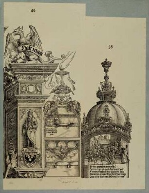 Ehrenpforte. Arc triomphal de l`empereur Maximilien I.