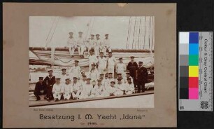 Foto der Besatzung I.M. Yacht Iduna