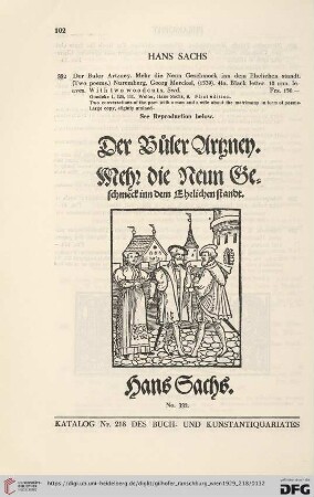 Hans Sachs (No. 332 - 341)