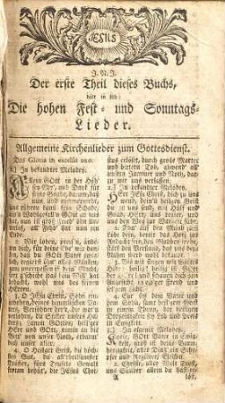 Kern alter und neuer Lieder, oder sowohl zu öffentlichen, als häuslichen Gottesdiensten eingerichtetes Stettinisches Gesangbuch : nebst einem zu eben diesem Zwecke diensamen kurzen Gebetbuche und nöthigen Vorberichte