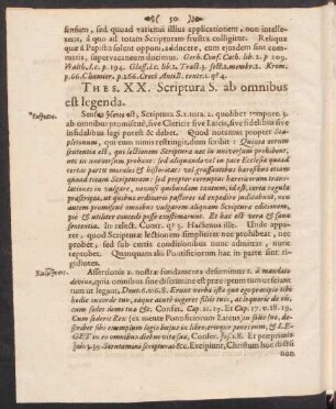 Thes. XX. Scriptura S. ab omnibus est legenda.
